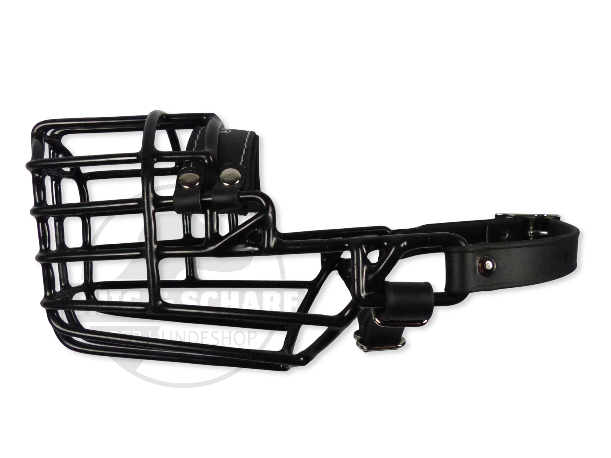 CHOPO schwarz Pudel Rüde Biothane schwarz