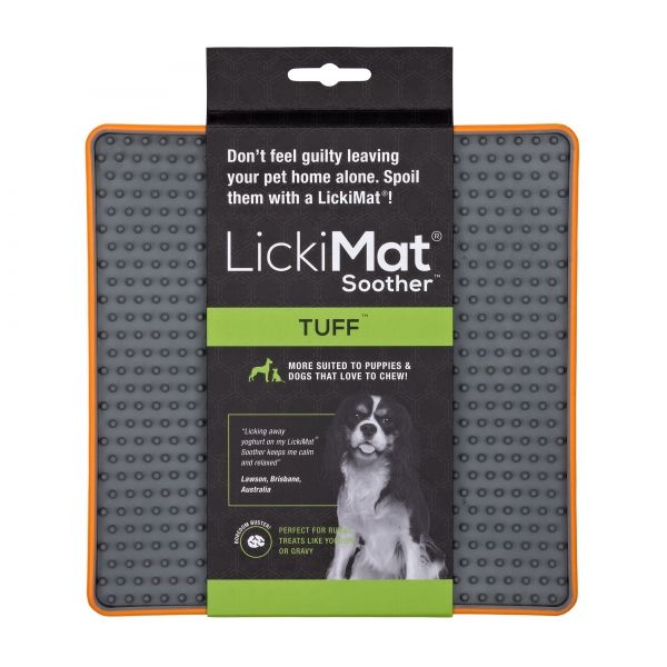LickiMat® Tuff Soother™ - Orange