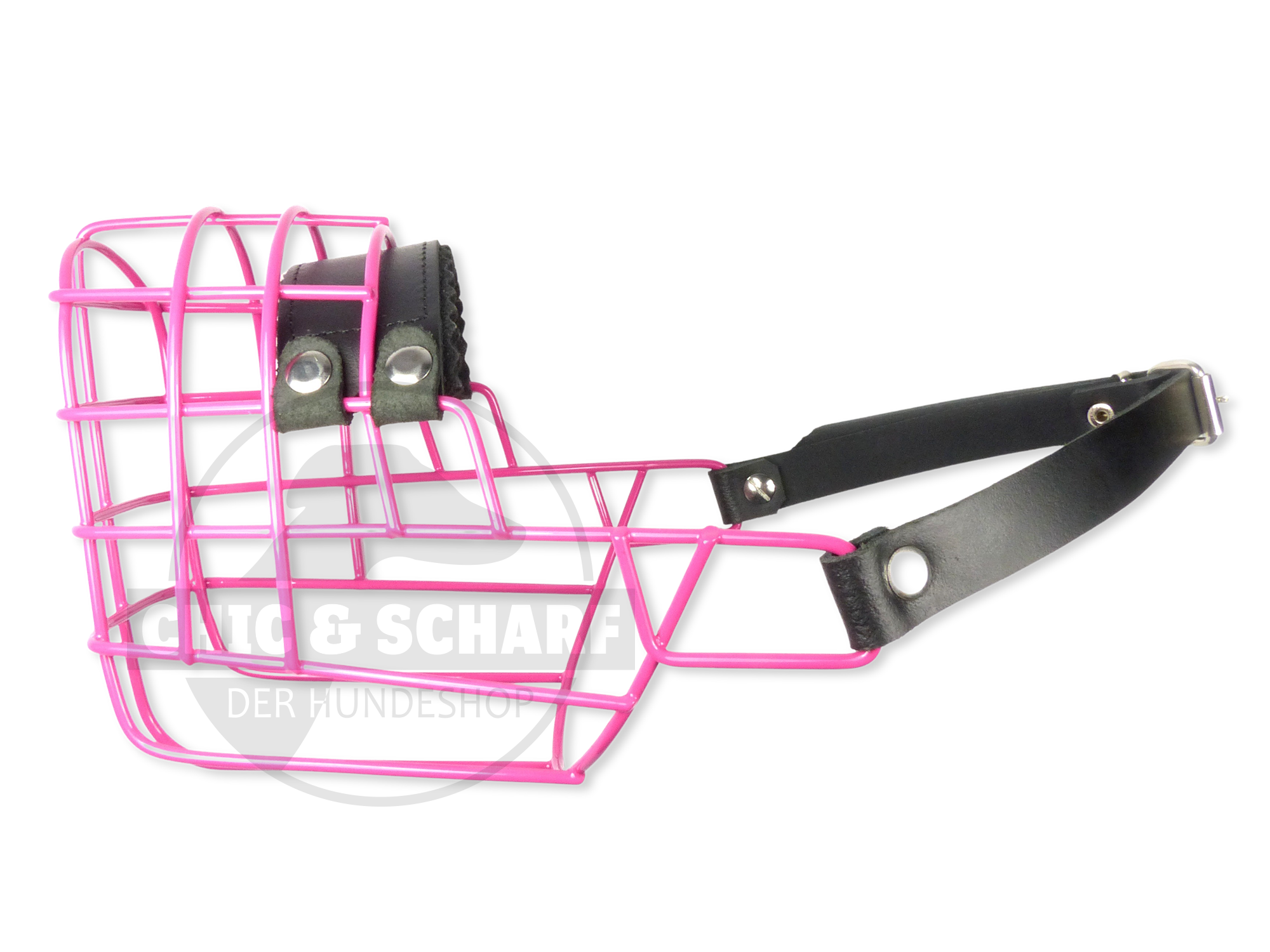 C&S Drahtmaulkorb Dancer pulverbeschichtet Pink