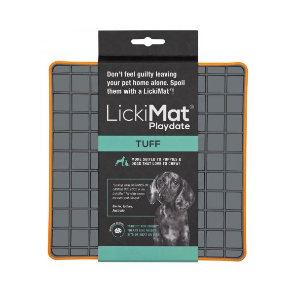 LickiMat® Tuff Playdate™ Orange