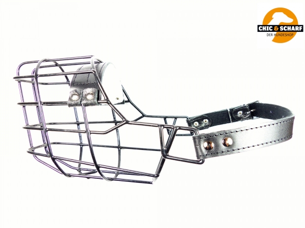 SF Drahtmaulkorb schwarz Ridgeback Hündin