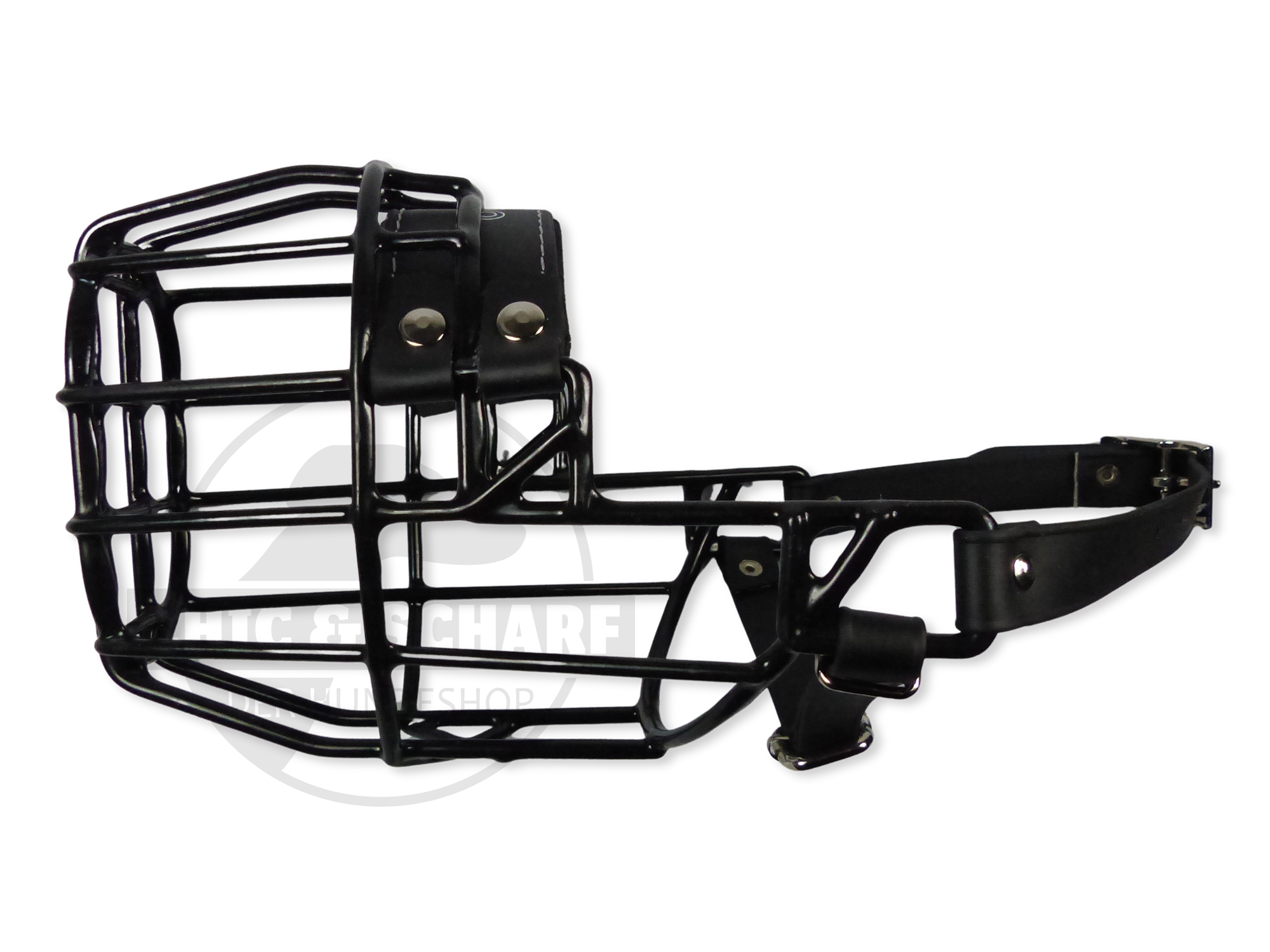 CHOPO schwarz Bullterrier Hündin Biothane schwarz