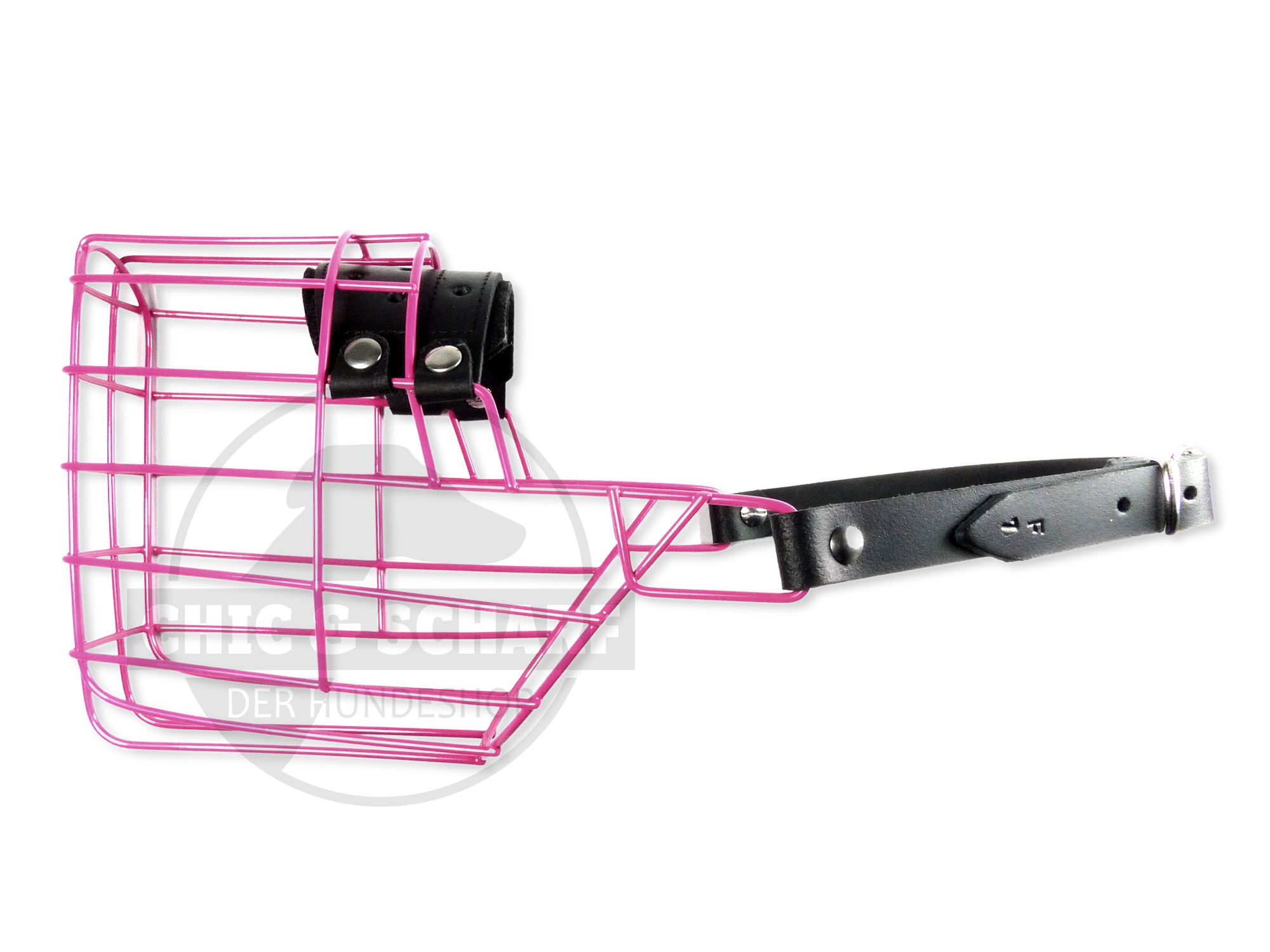 C&S Drahtmaulkorb Tuula pulverbeschichtet Pink