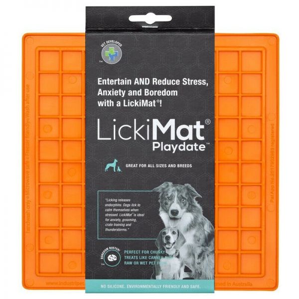 LickiMat® Classic Playdate™ Orange