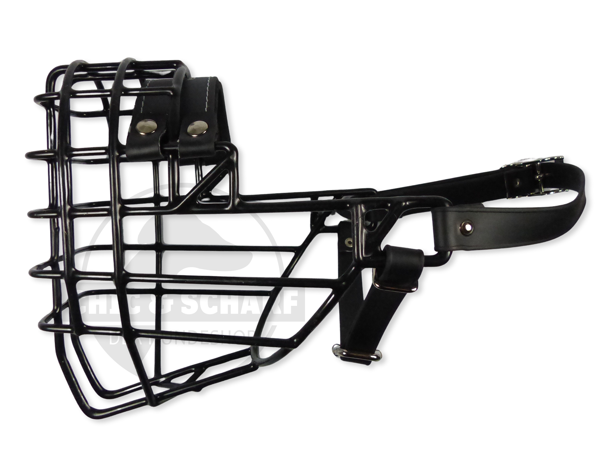 CHOPO schwarz Rottweiler Hündin Biothane schwarz