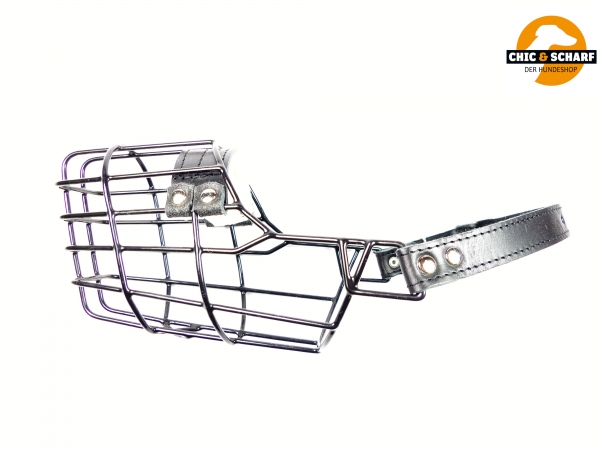 SF Drahtmaulkorb schwarz Chart Polski Rüde