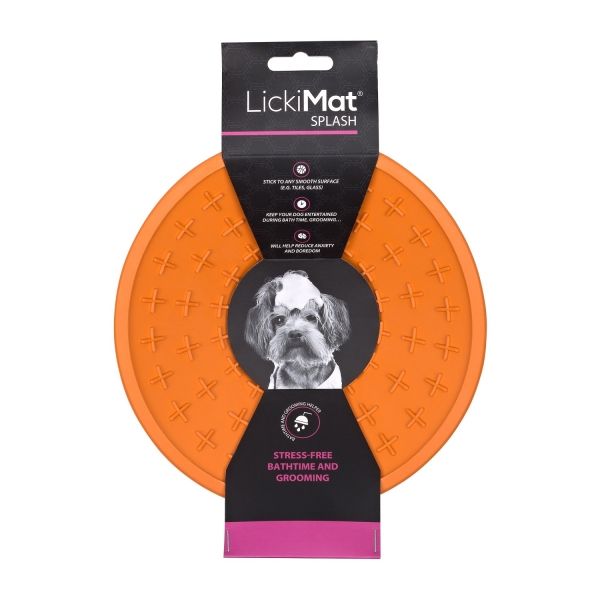 LickiMat® Splash Orange