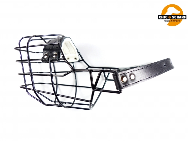 SF Drahtmaulkorb schwarz Basset Rüde