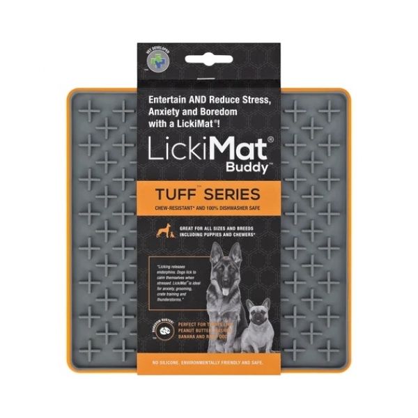 LickiMat® Tuff Buddy™ - Orange