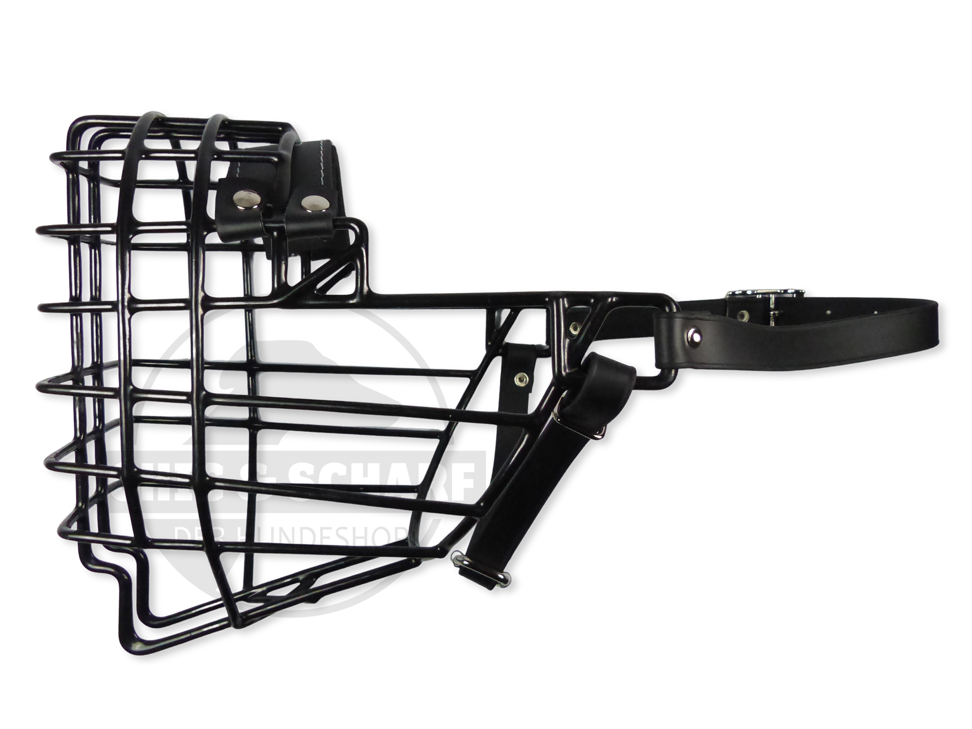 CHOPO schwarz Riesenschnauzer Rüde Biothane schwarz